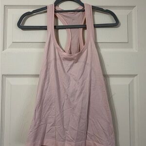 lululemon athletica Light Pink Racerback Tank Top